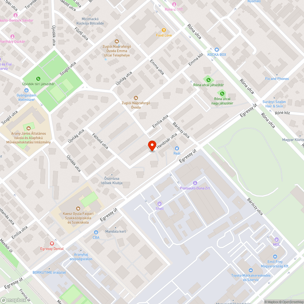 Kidöntöntt mozgáskorlátozott parkolóhely tábla bejelentés helye