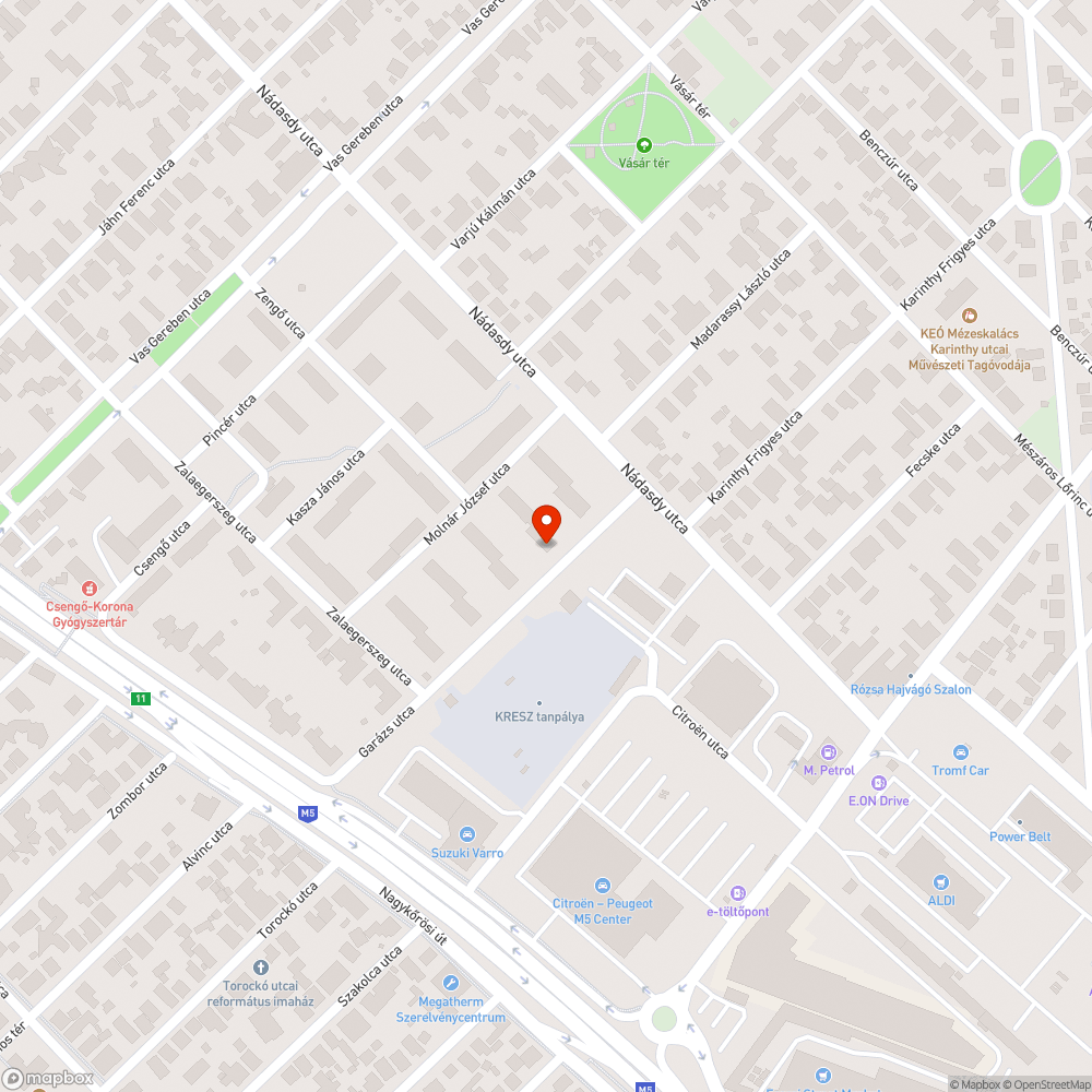 Hónapok óta elszalagozott szemét bejelentés helye