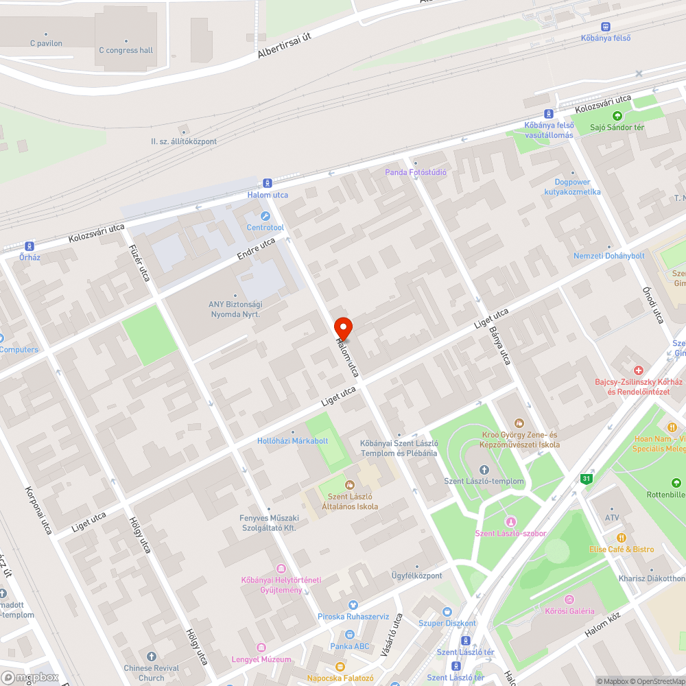 Üzemképtelen jármű bejelentés helye