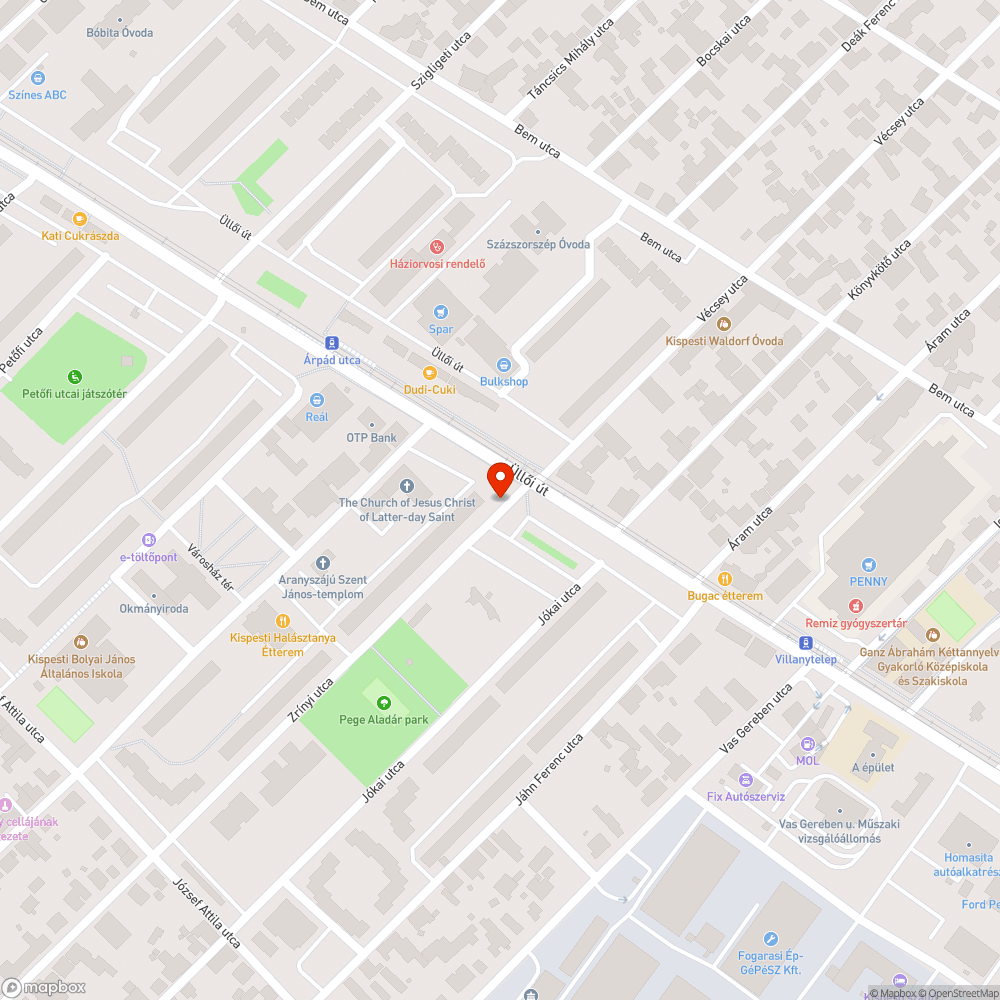 Ott felejtett zöldhulladék bejelentés helye