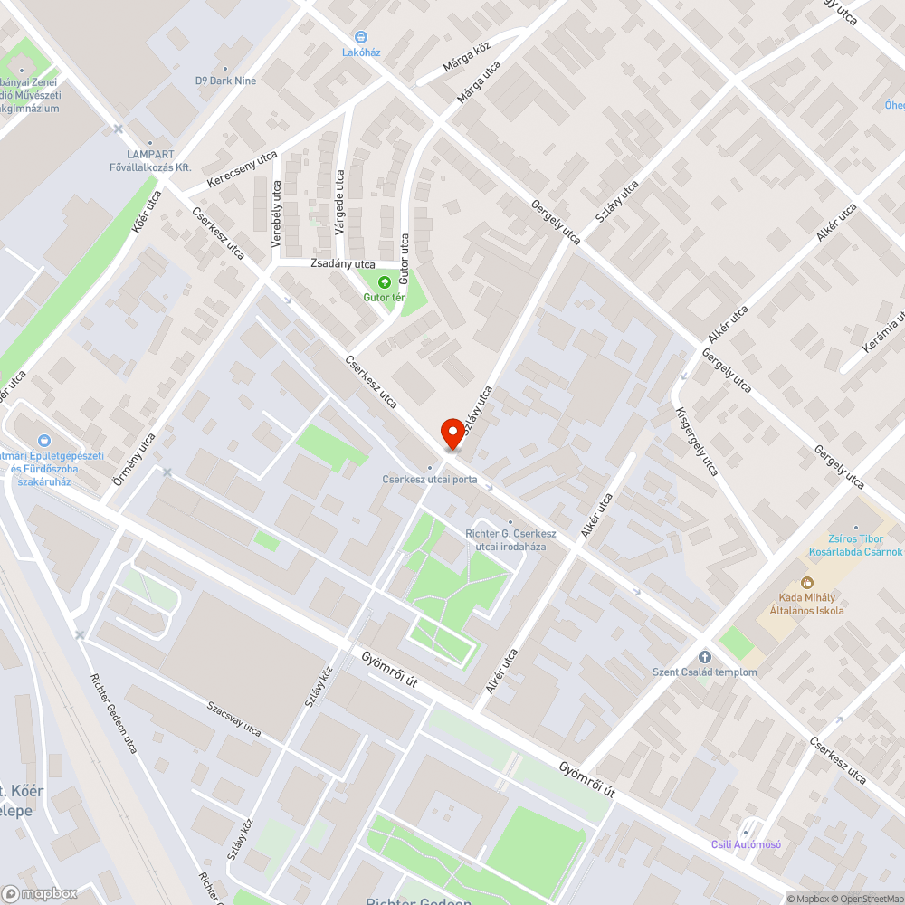 megsüllyedt útburkolat bejelentés helye