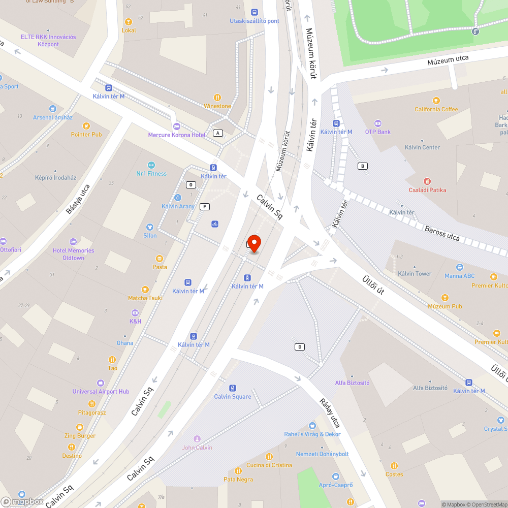 Graffitis tájékoztató bejelentés helye