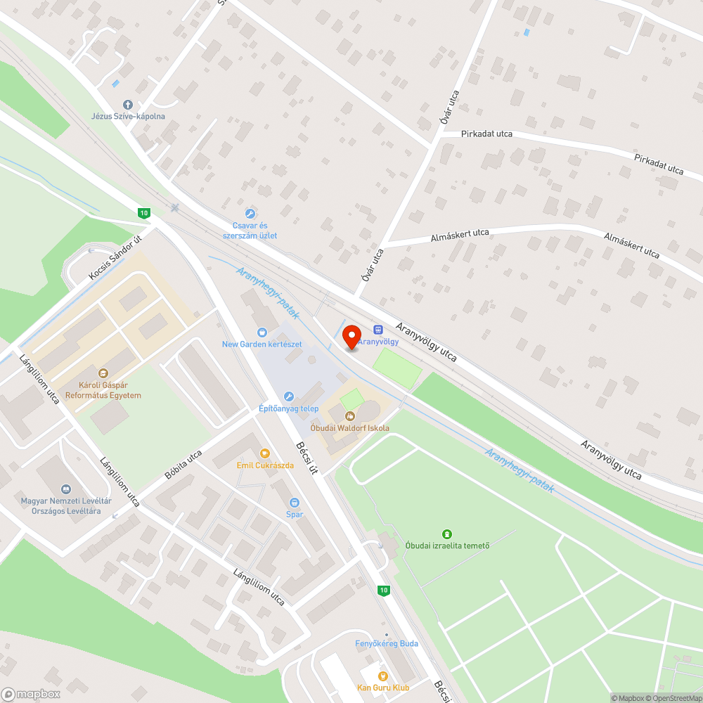 Szennyezett ösvény bejelentés helye