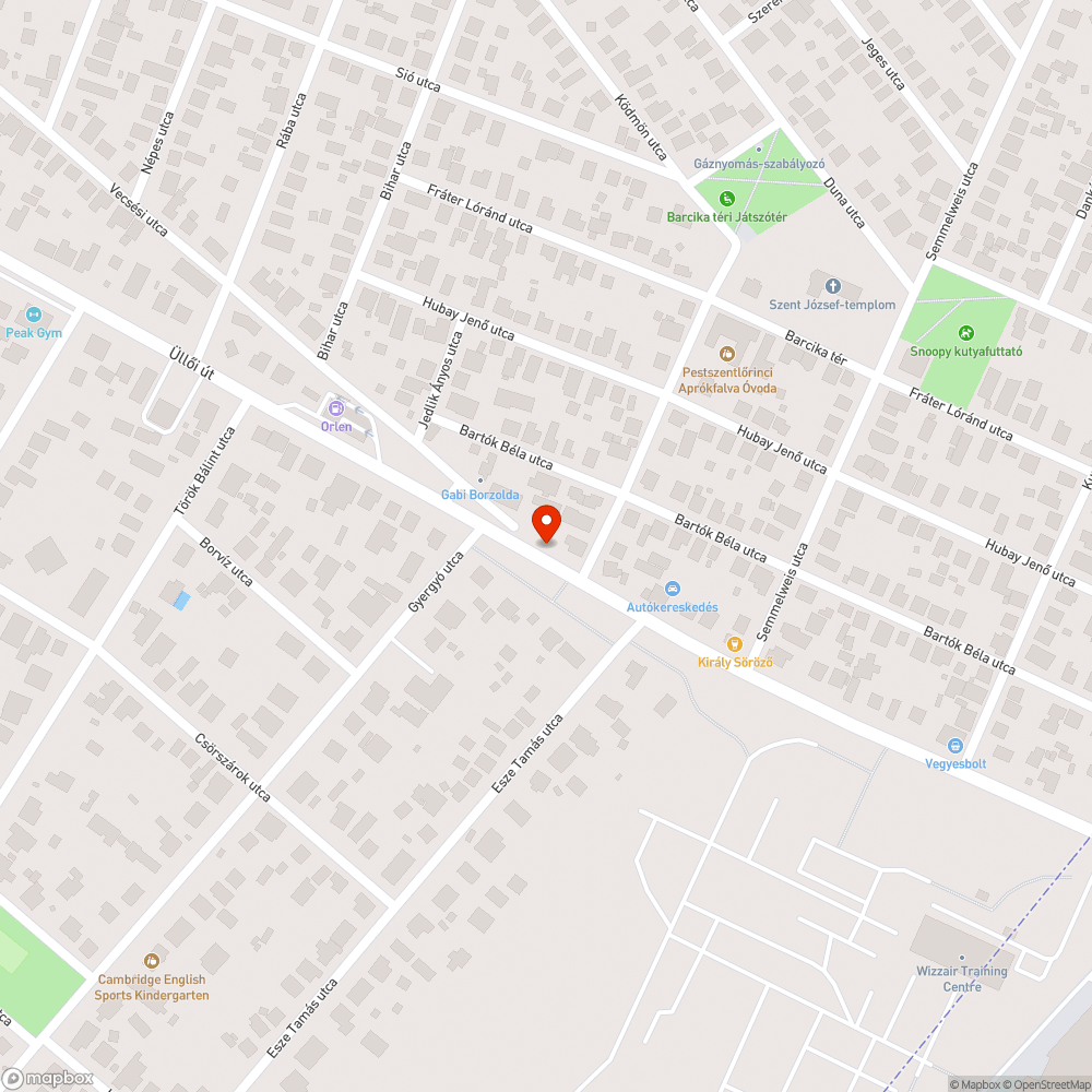 Elhagyott Peugeot bejelentés helye