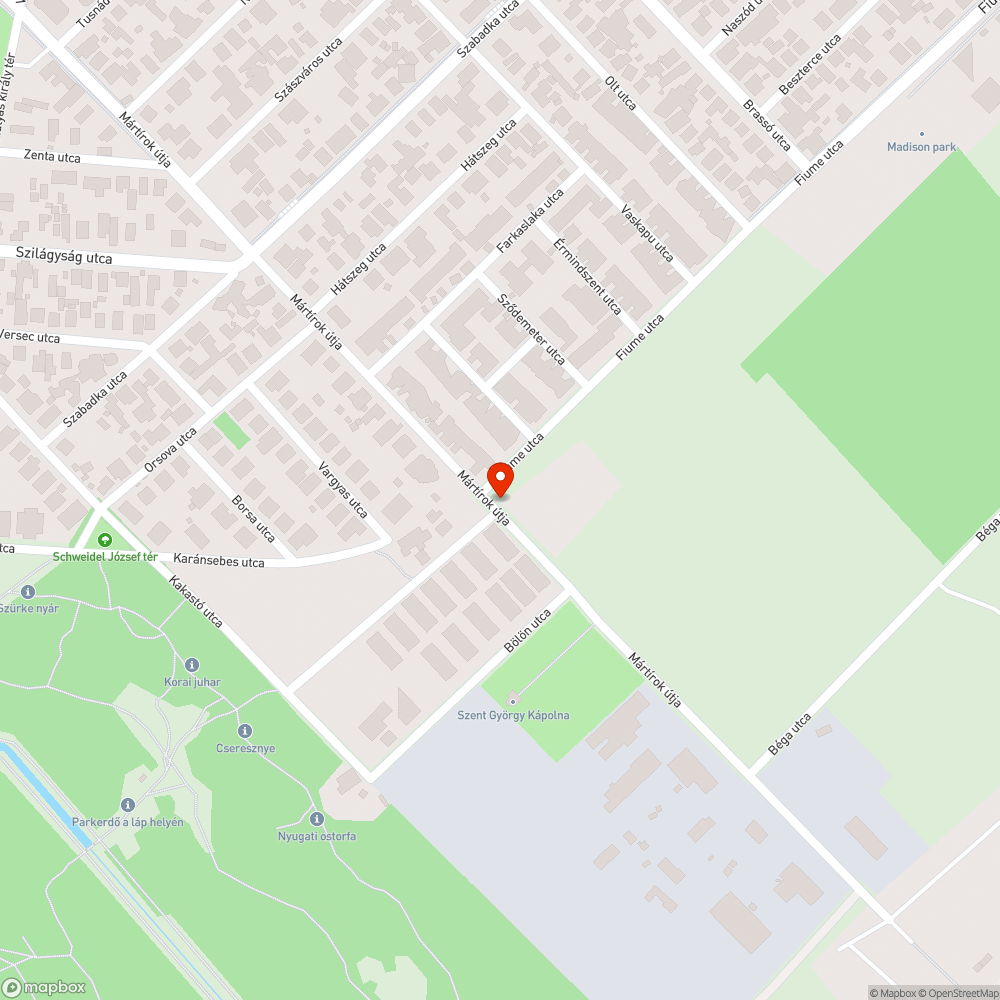 Csatornaszag bejelentés helye