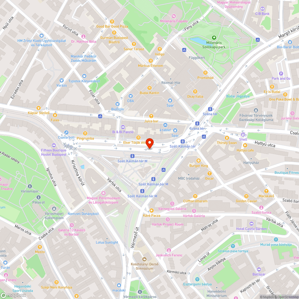 Szétesett szemetesek bejelentés helye