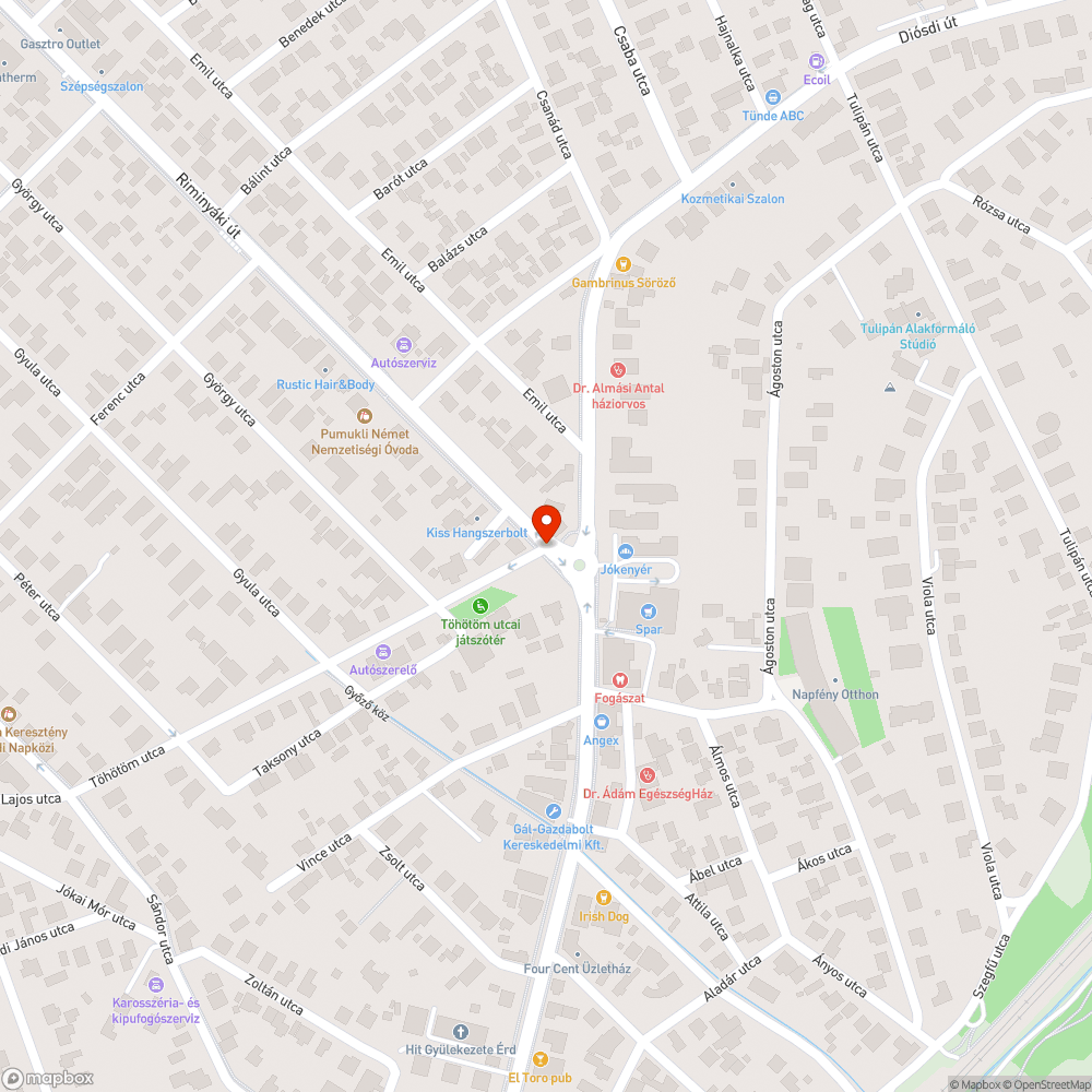 Romos közmű szekrény bejelentés helye