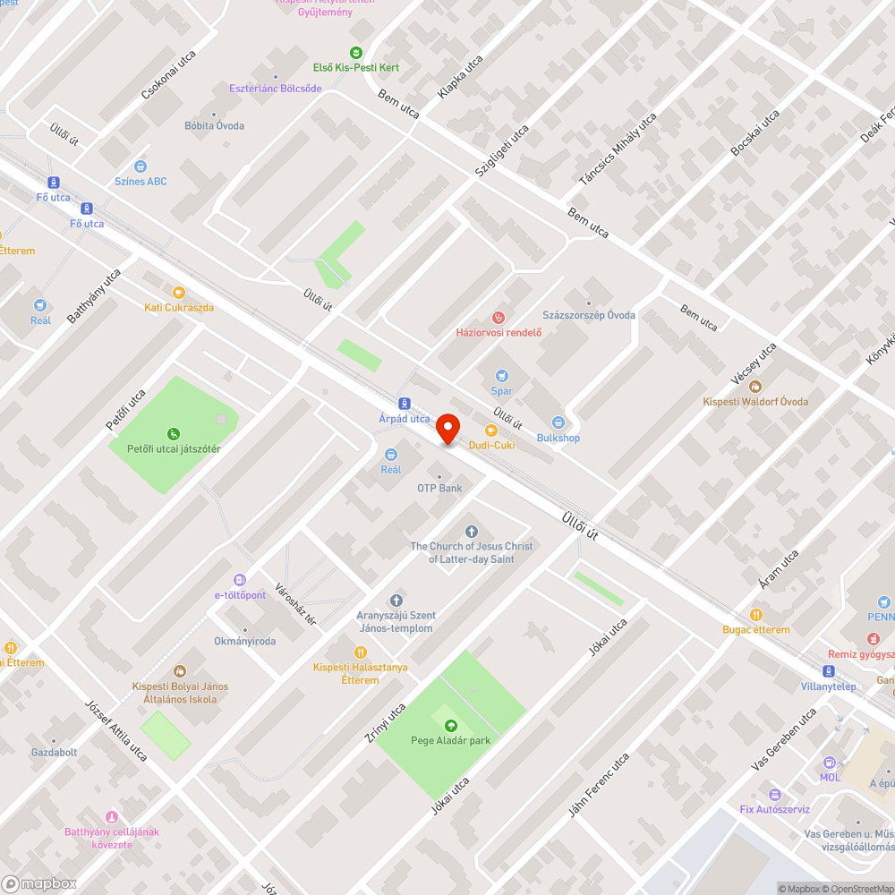 Sérült közterület elkerítési valami bejelentés helye