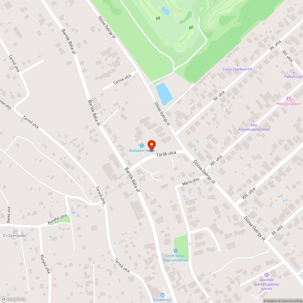 Kátyútenger egy pici úttal bejelentés helye