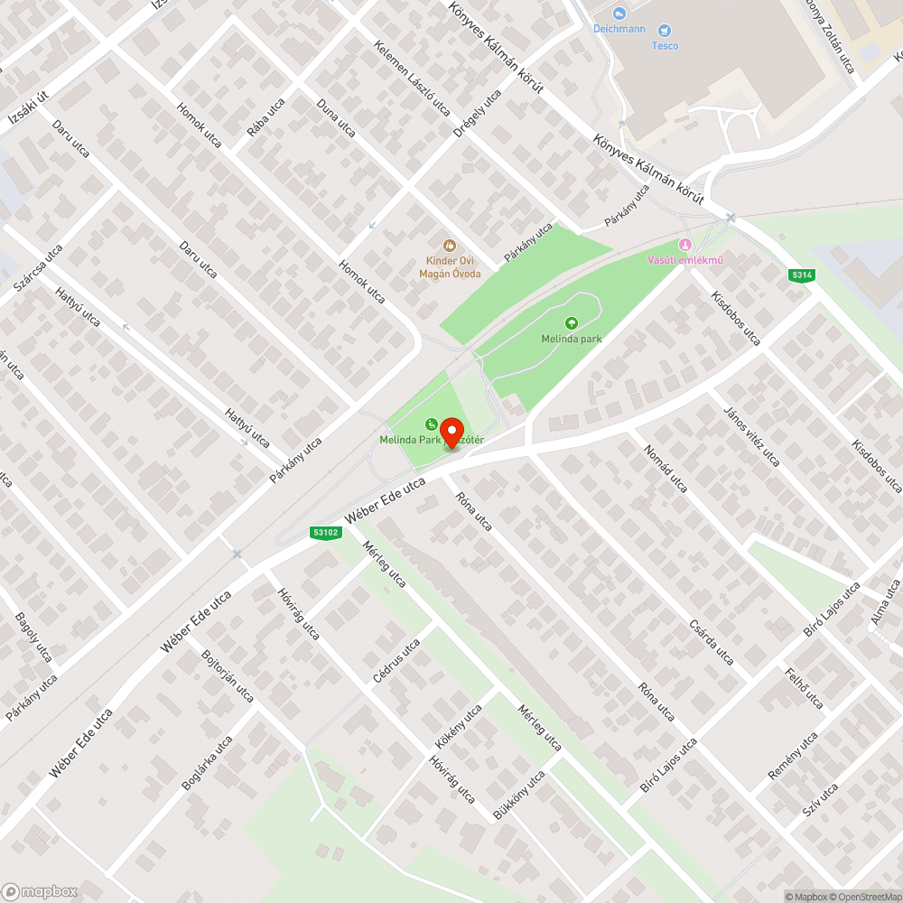 Okos gyalogátkelőhely bejelentés helye