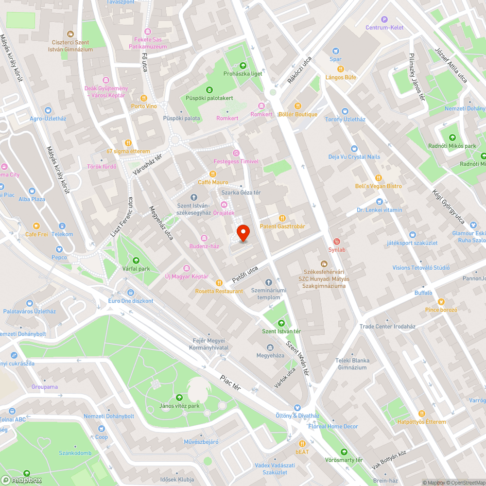 közterületen parkoló, elhagyott autó bejelentés helye