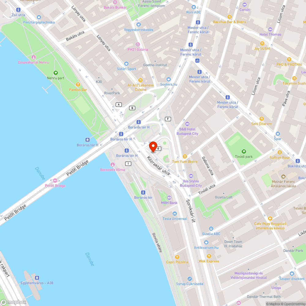 Felgyűrődött aszfalt bejelentés helye