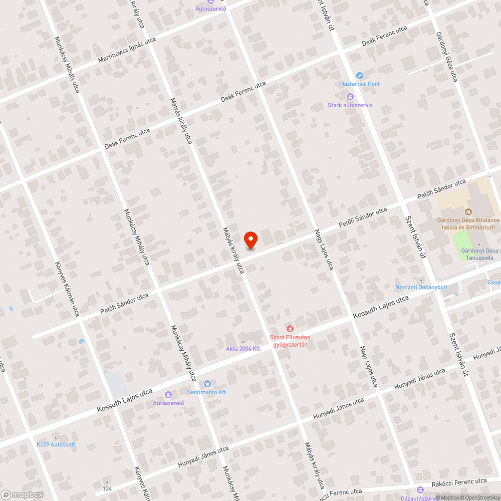 Szemét az út mentén bejelentés helye