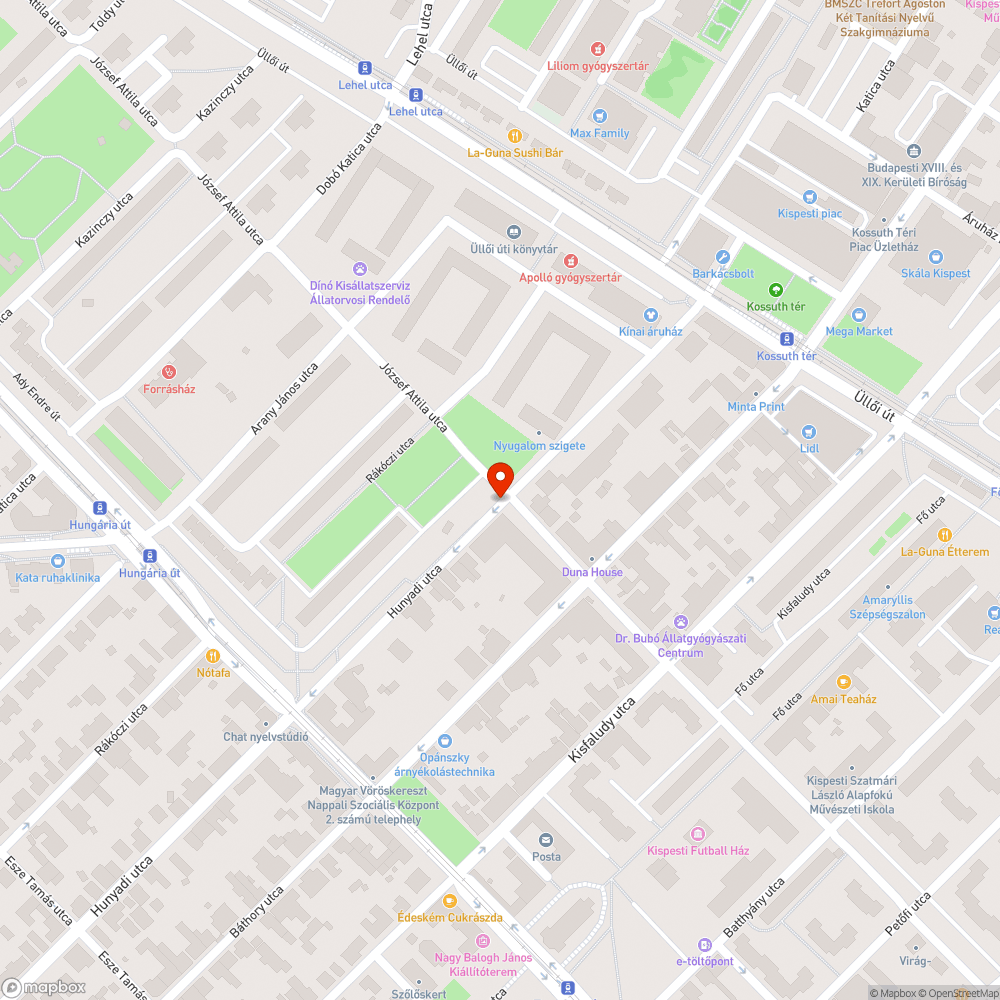 Sérült tábla bejelentés helye