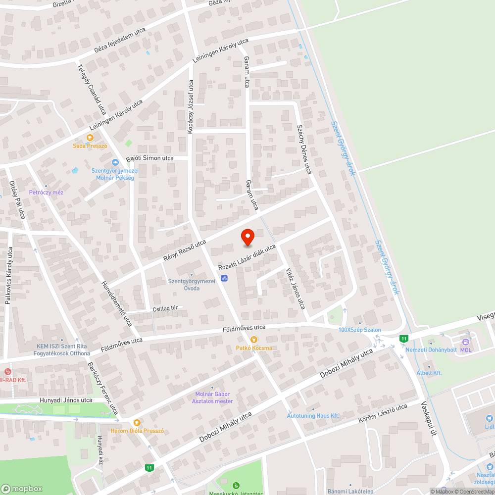 Veszélyes hinta bejelentés helye