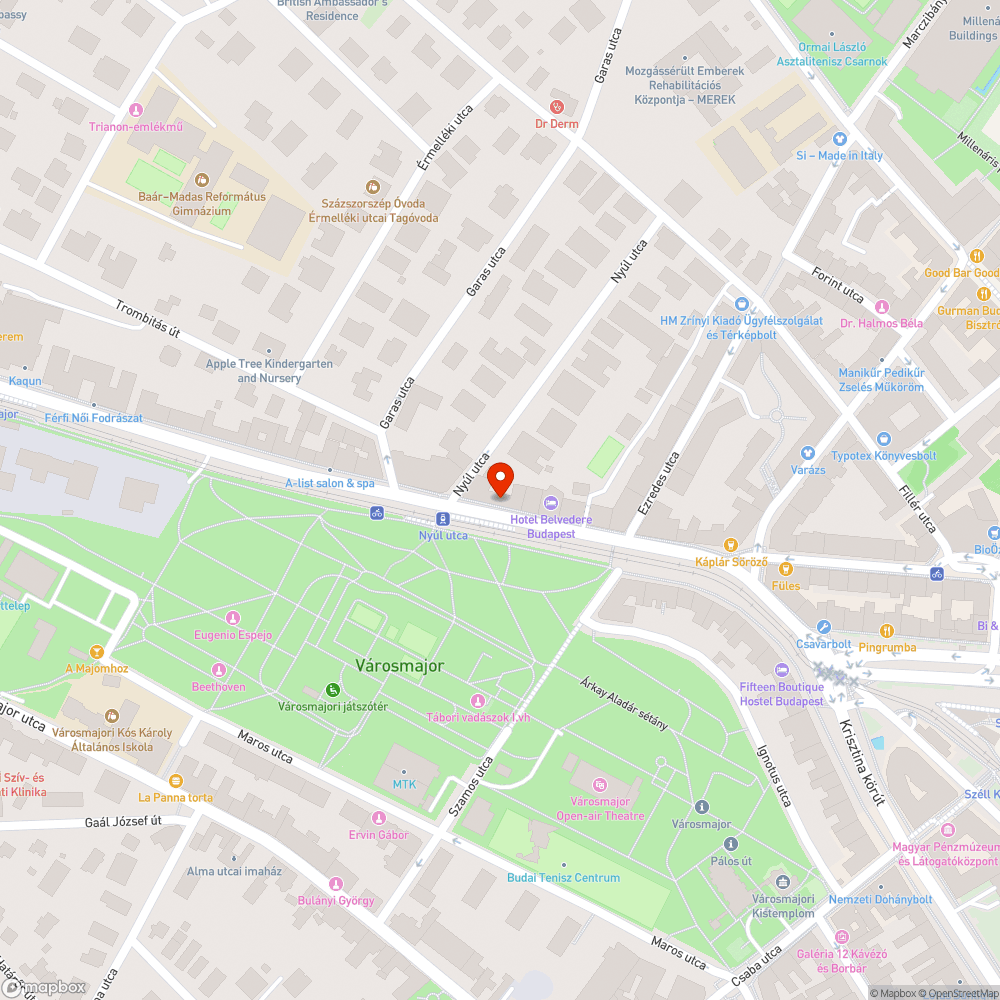 Veszélyes púpok a járdán bejelentés helye