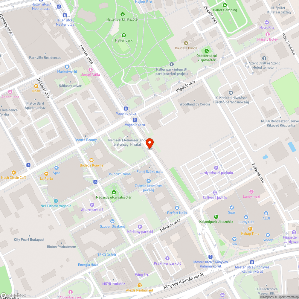 Szemetes utca bejelentés helye