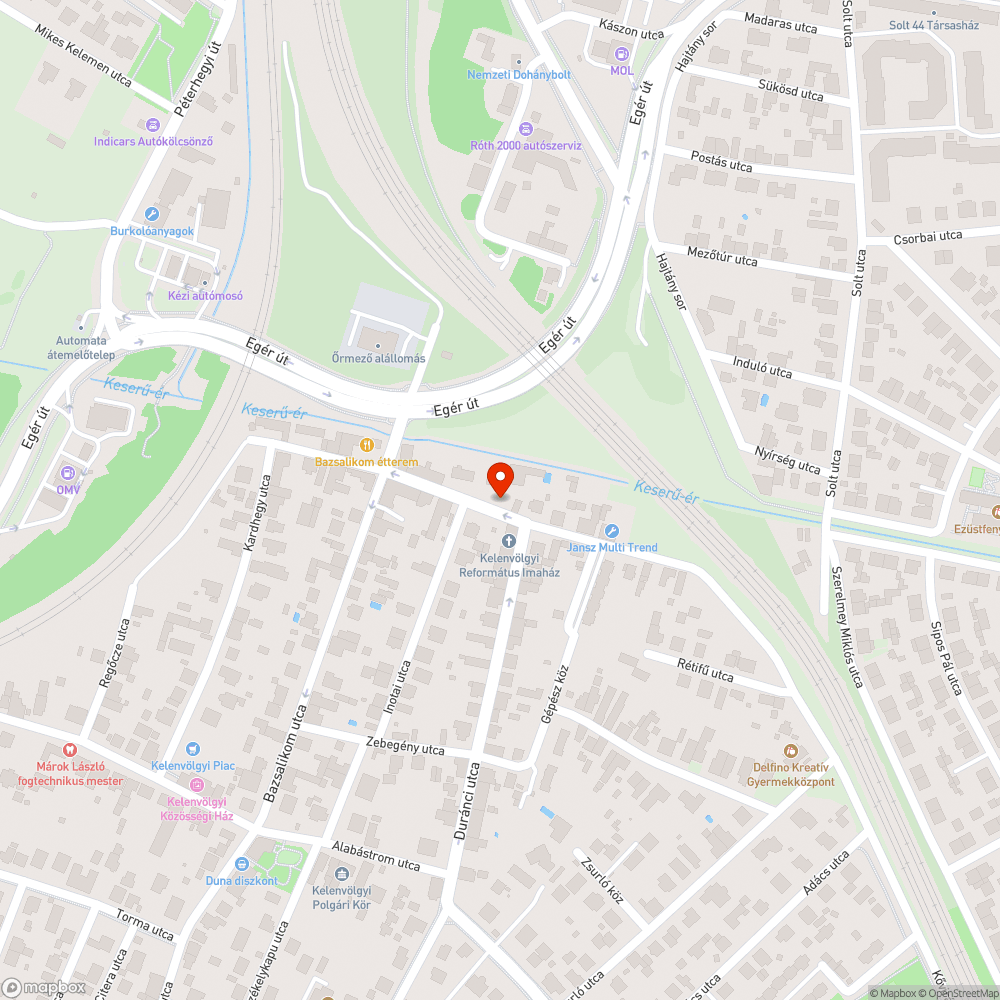 Beparkolás bejelentés helye