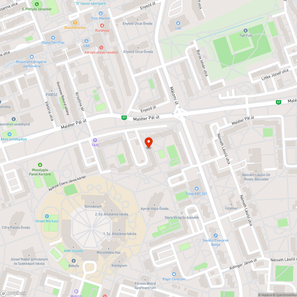 Parkolóhely elfoglalása bejelentés helye