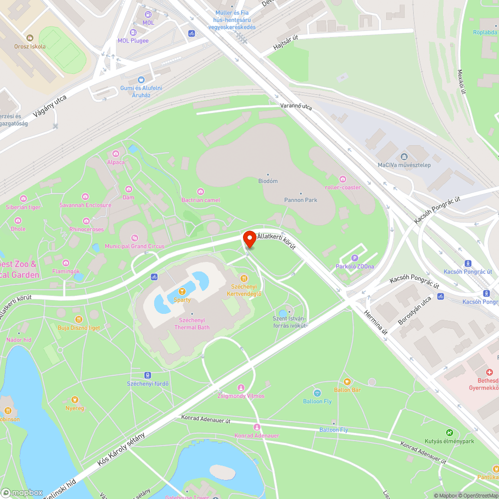 Tönkrement járda bejelentés helye