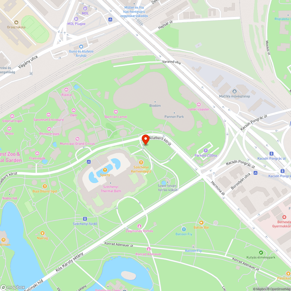 Sérült kerítés bejelentés helye