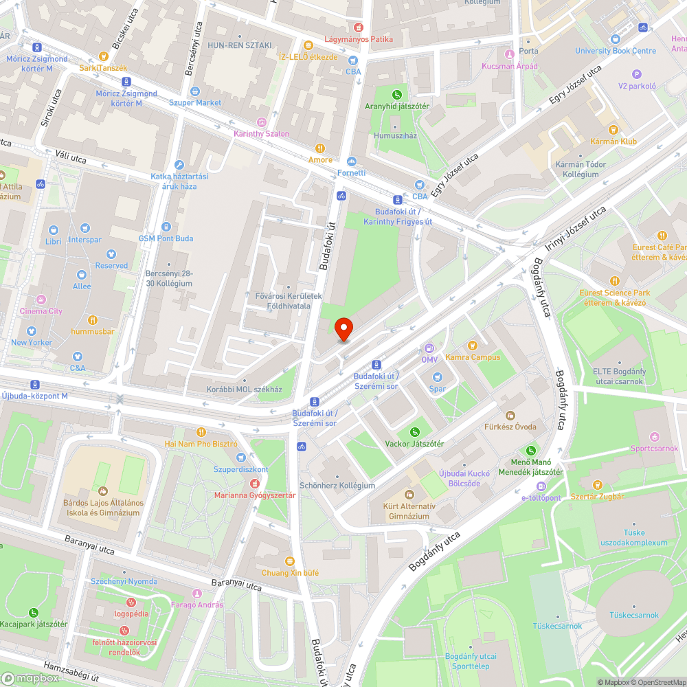 Faültetés bejelentés helye