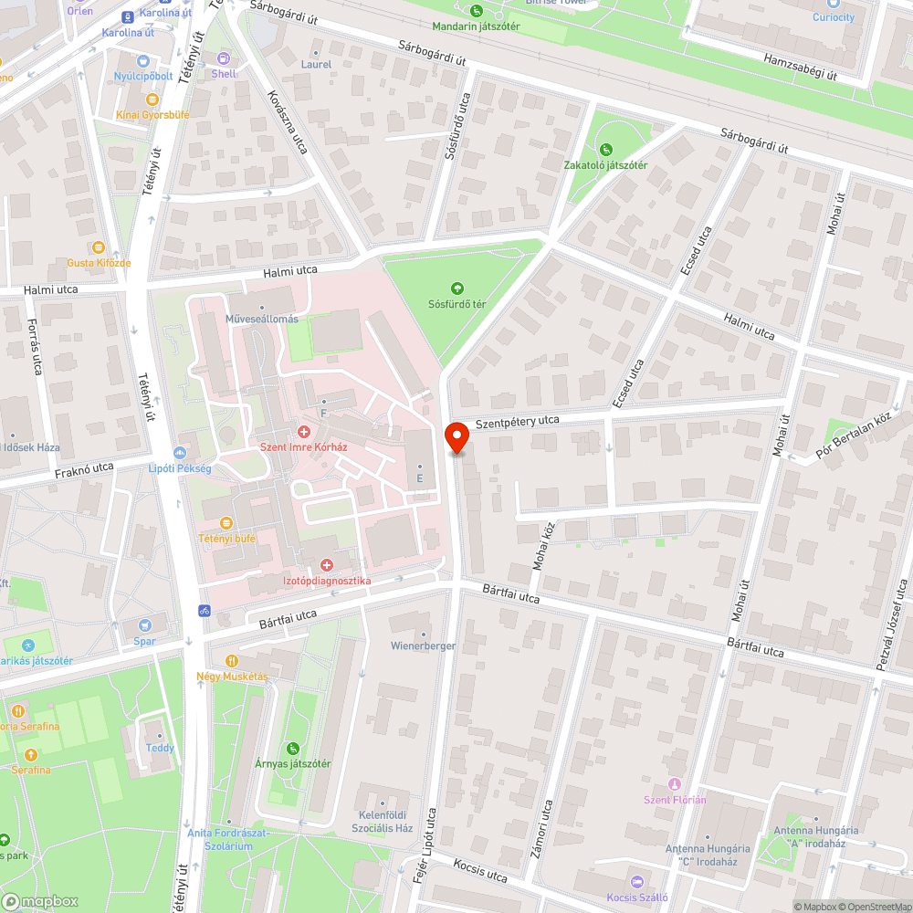 Kivágott és elszáradt fák bejelentés helye