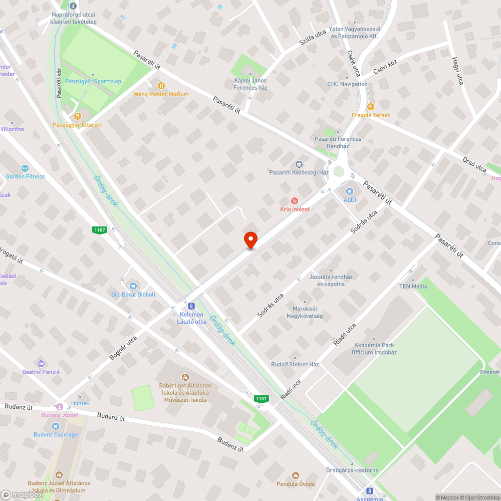 Fekete zsák bejelentés helye