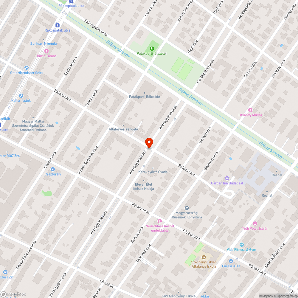 Matrac szemétként kidobva bejelentés helye