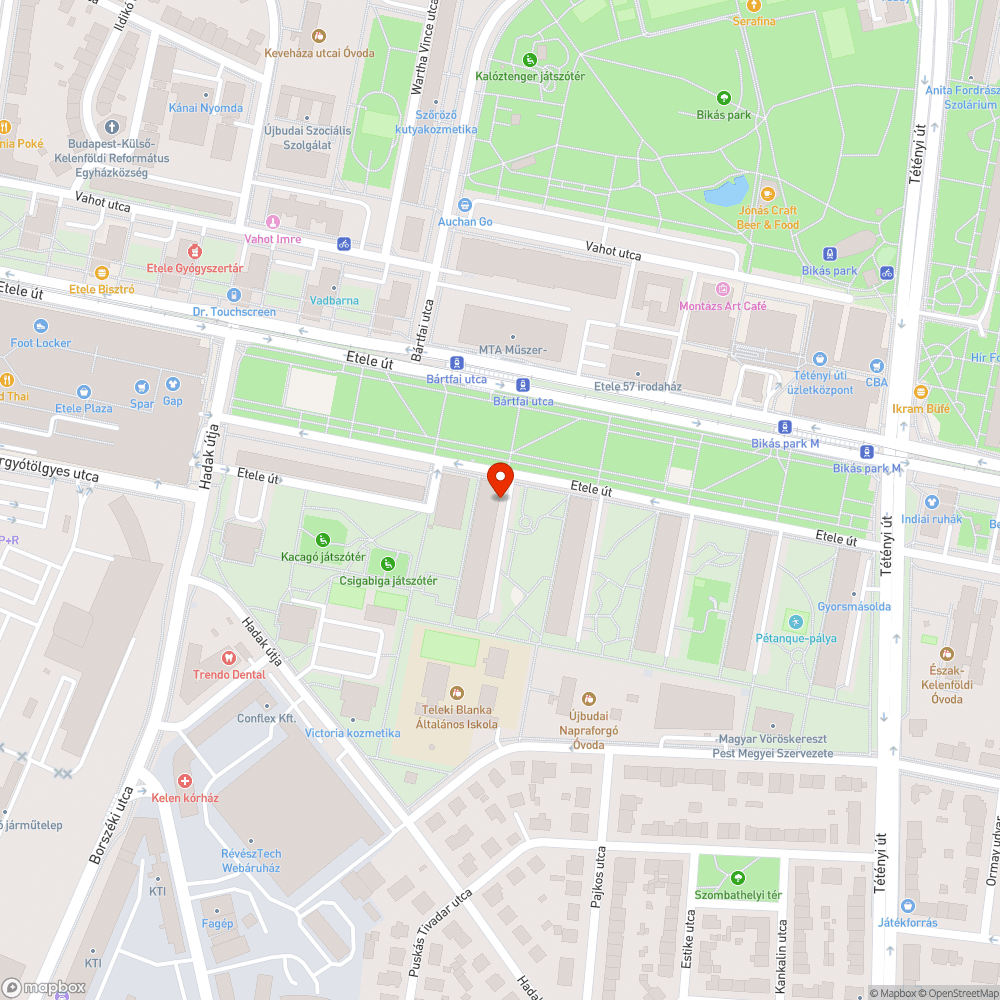 Balesetveszélyes tárgy/jármű tárolása nyilvános parkolóban bejelentés helye