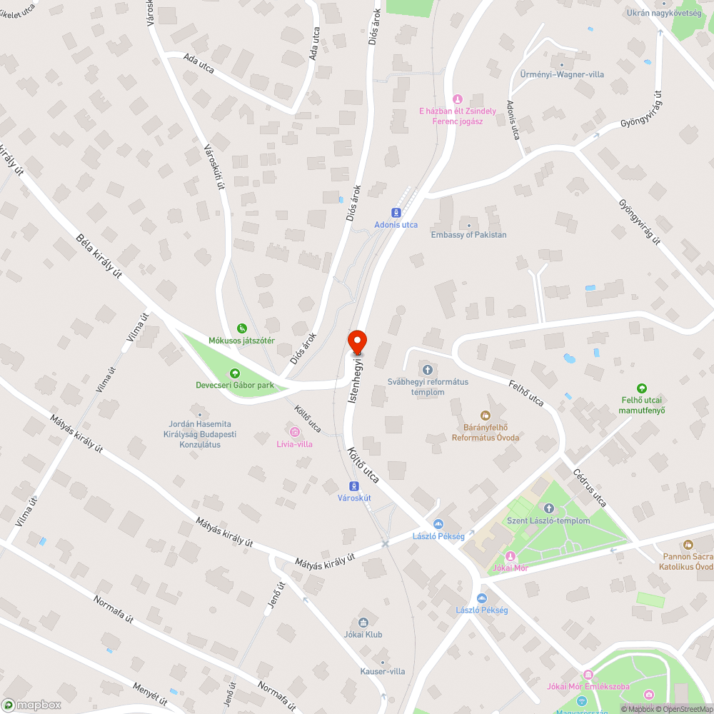 Jelzőlámpák hiánya bejelentés helye