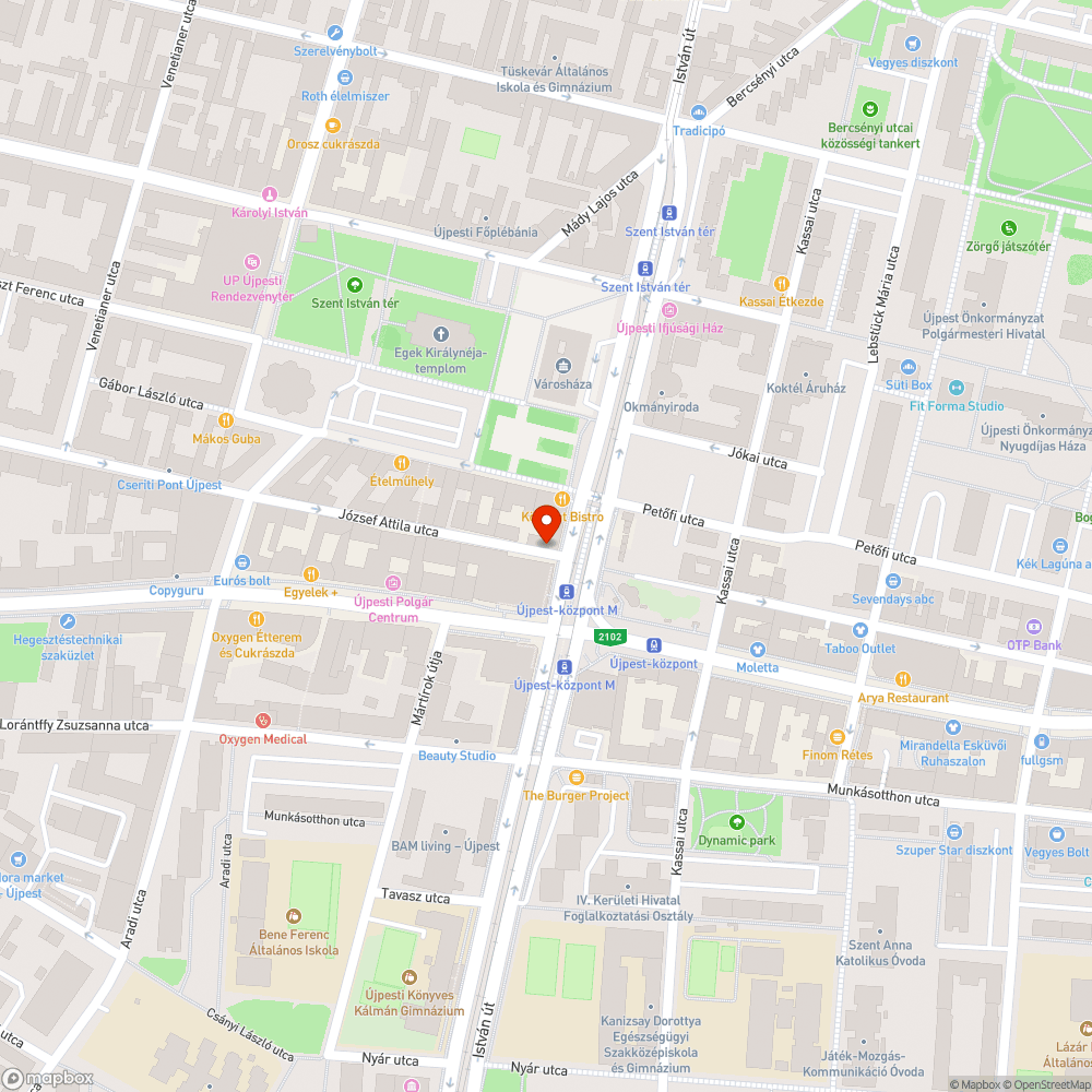 Fedlap a járdán bejelentés helye