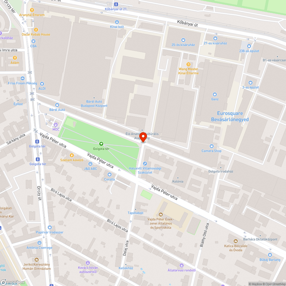 Golgota út - elhagyott lejárt műszaki vizsgás jármű bejelentés helye