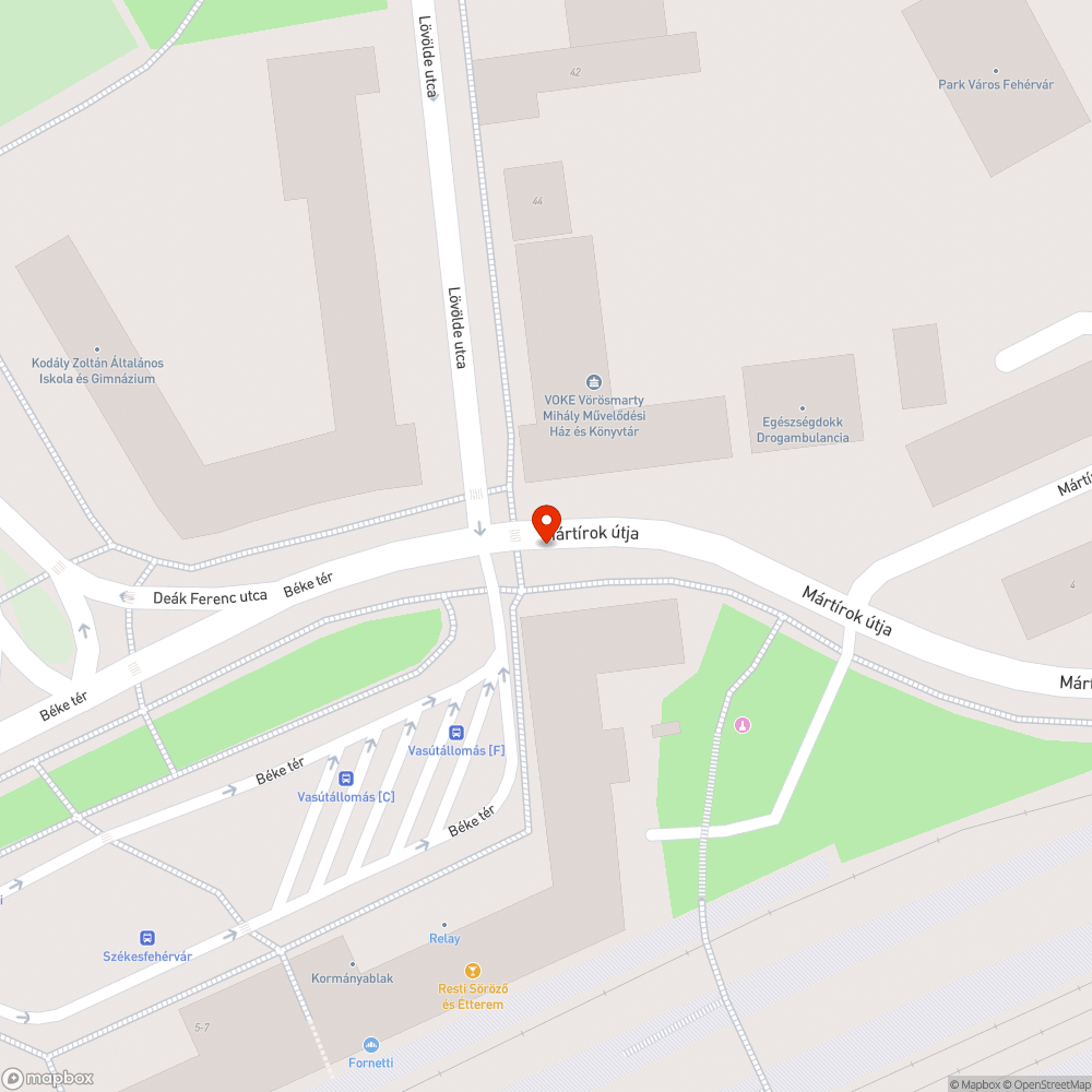 Hibás fedlap bejelentés helye