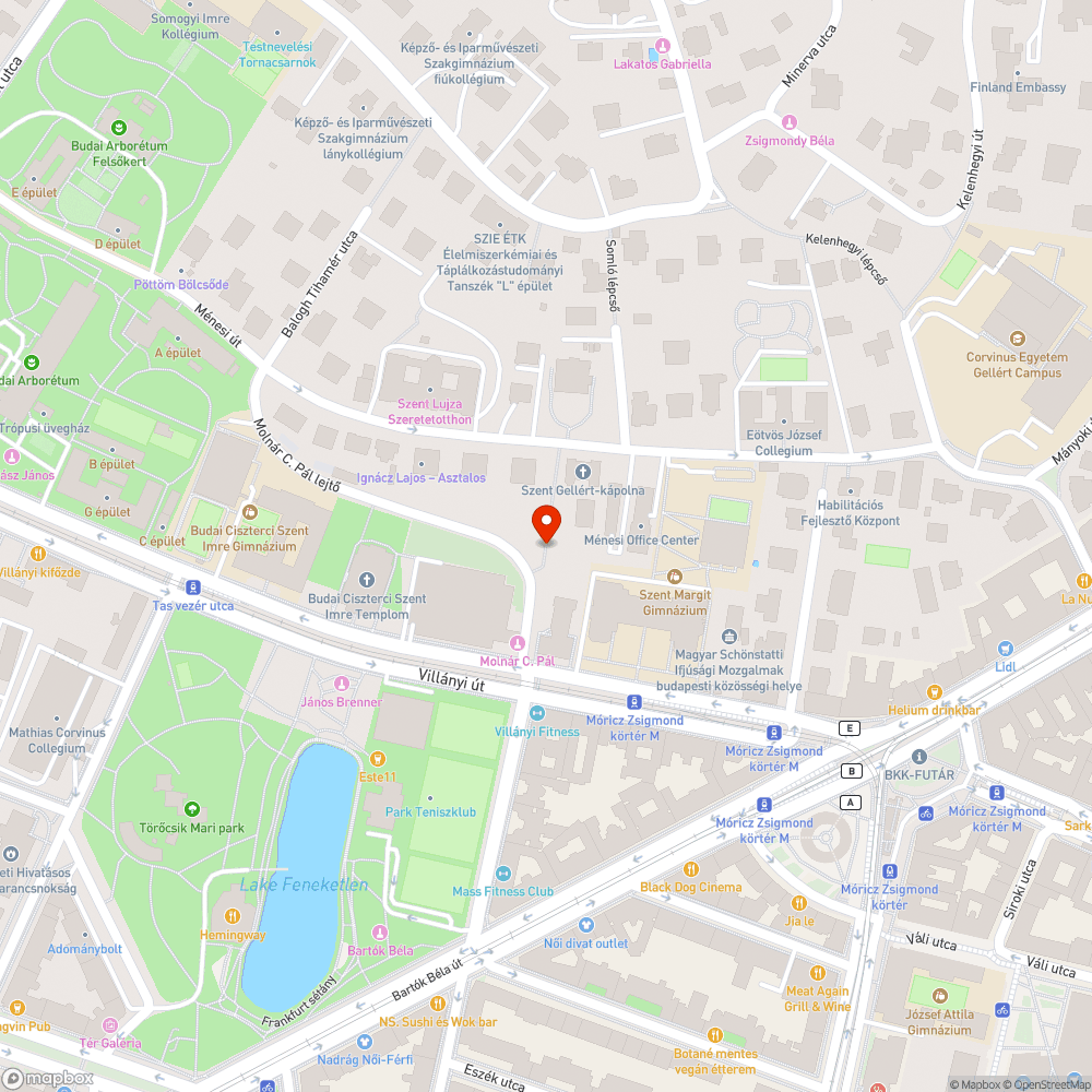 Megdőlt oszlop bejelentés helye