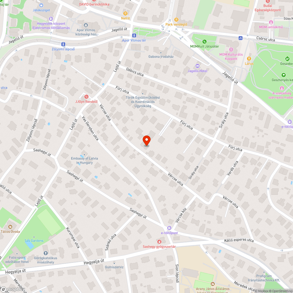 Sérült fedlap bejelentés helye