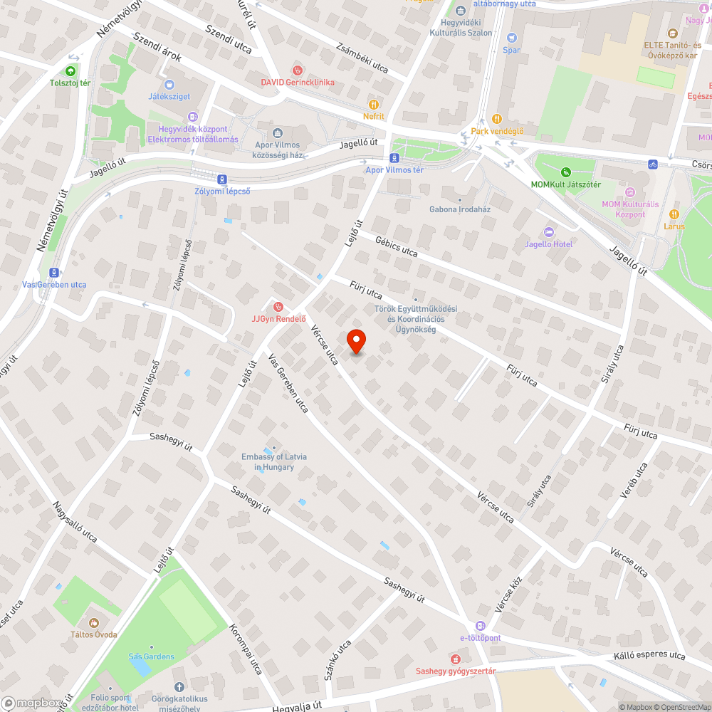 Nyitott szekrény bejelentés helye