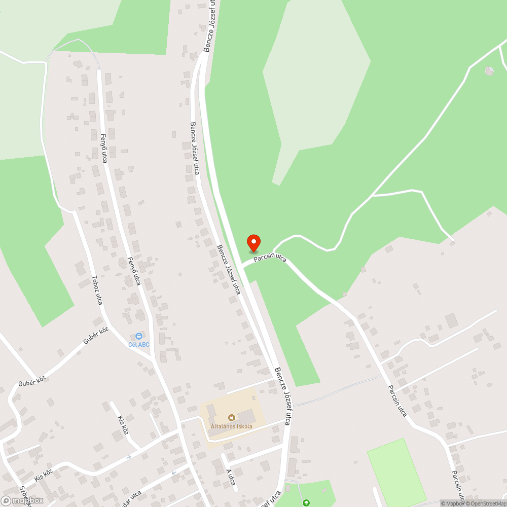 Hiányzó közvilágítás bejelentés helye