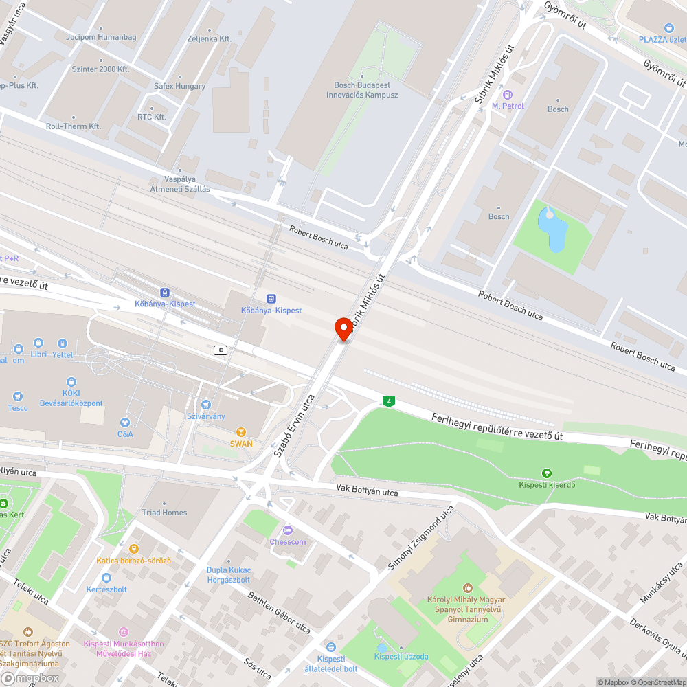 Hibás lámpa bejelentés helye