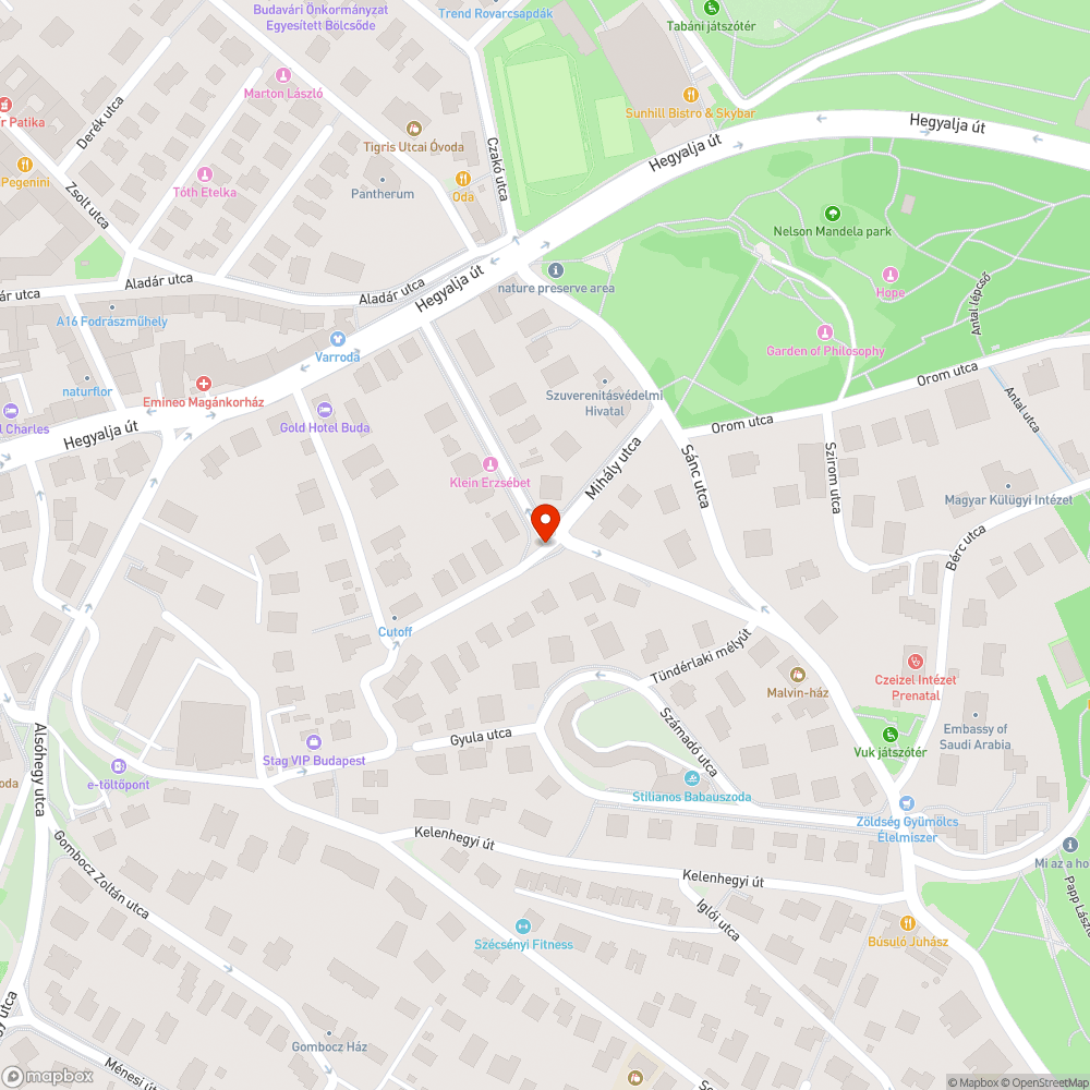 Rengeteg futónövény a villanydróton bejelentés helye