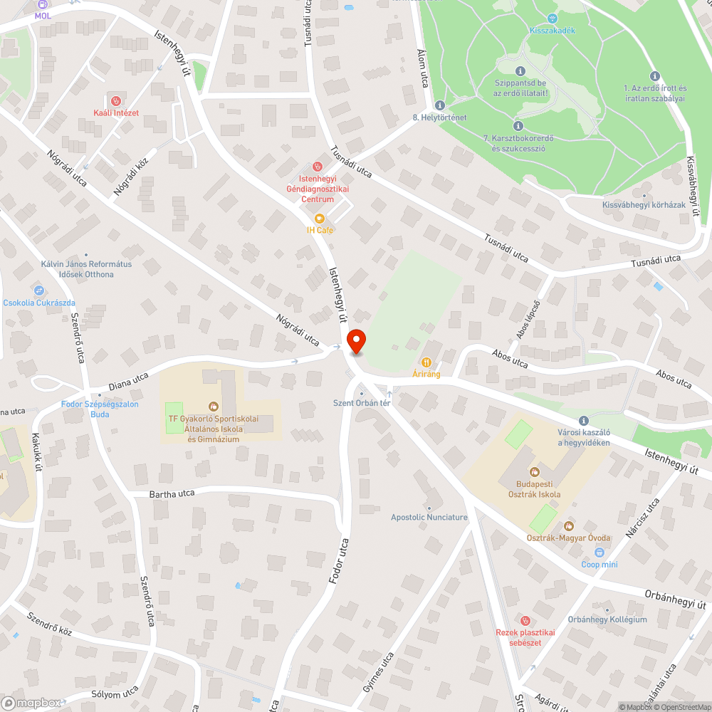 Megsüllyedt csatornafedél bejelentés helye