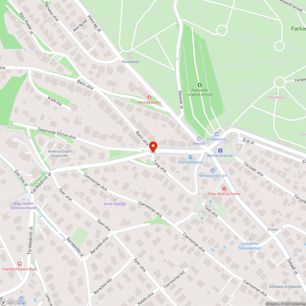 Megsüllyedt fedlap bejelentés helye