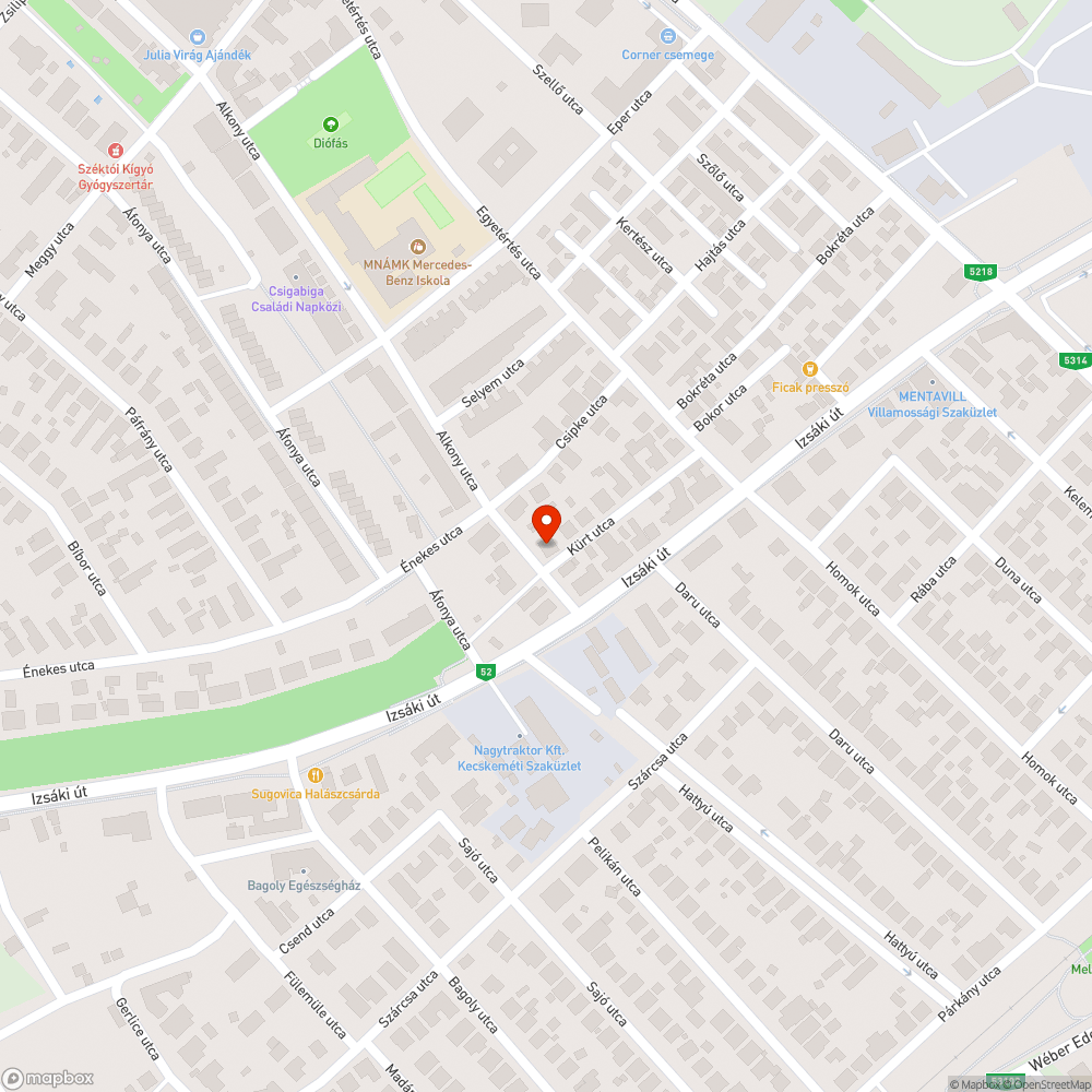 Szelektív hulladékszállítás INTÉZKEDÉSKÉRÉS bejelentés helye