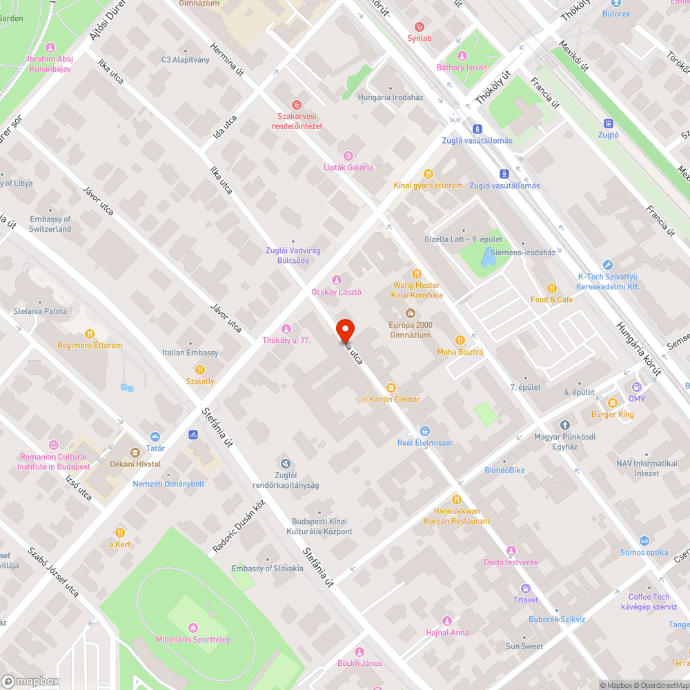 Csúszós levelek - Ilka bejelentés helye