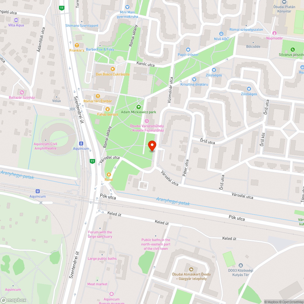 Megrongált kuka bejelentés helye