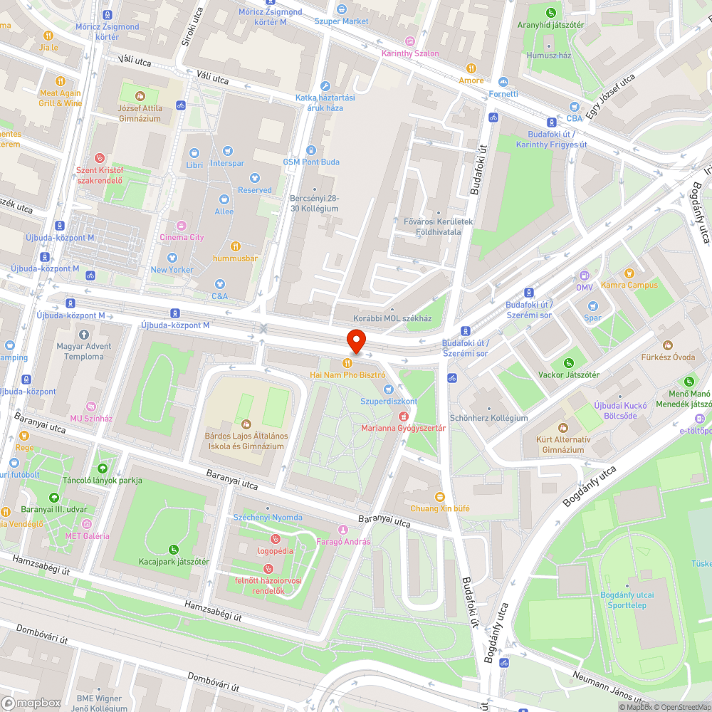 Faültetés bejelentés helye