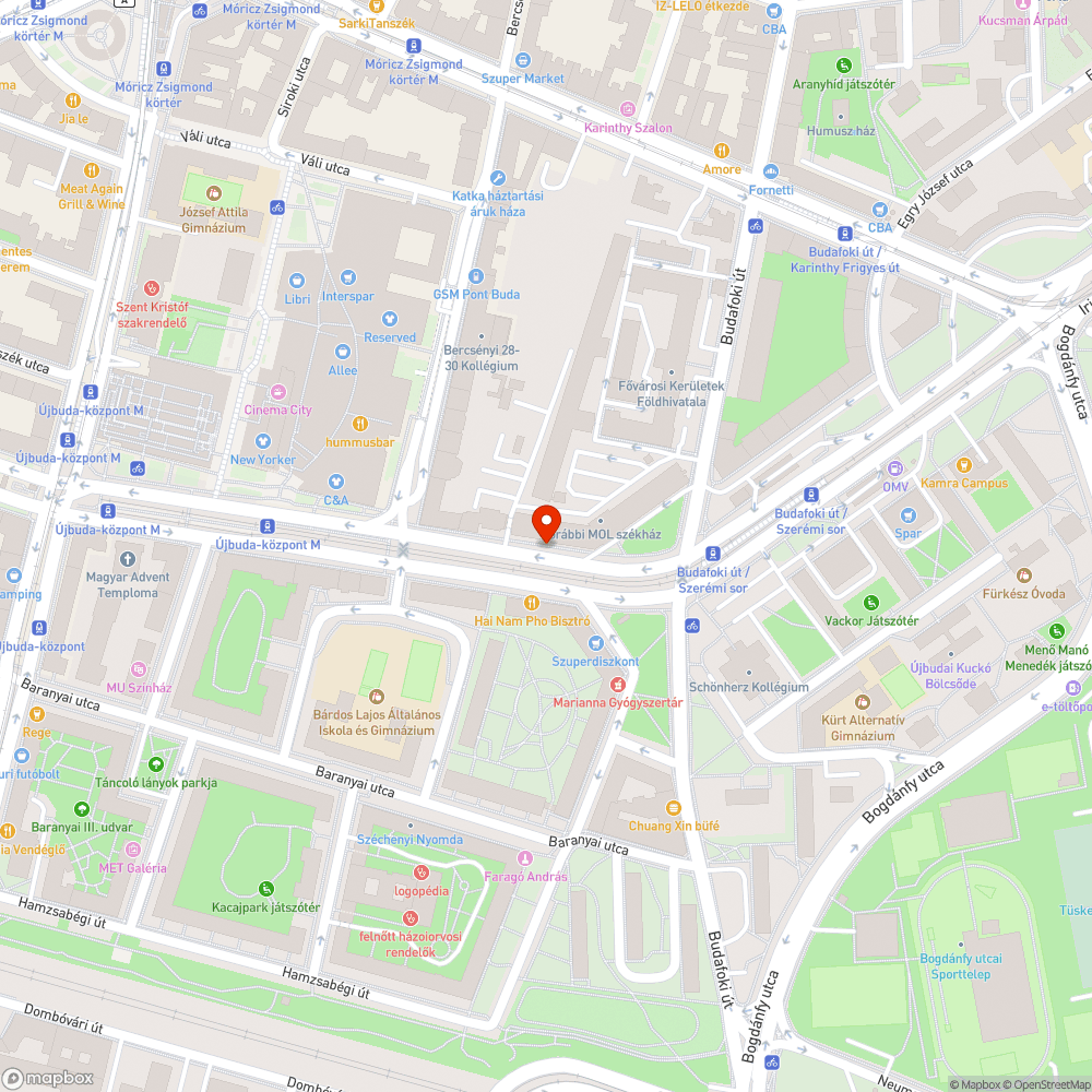 Faültetés bejelentés helye