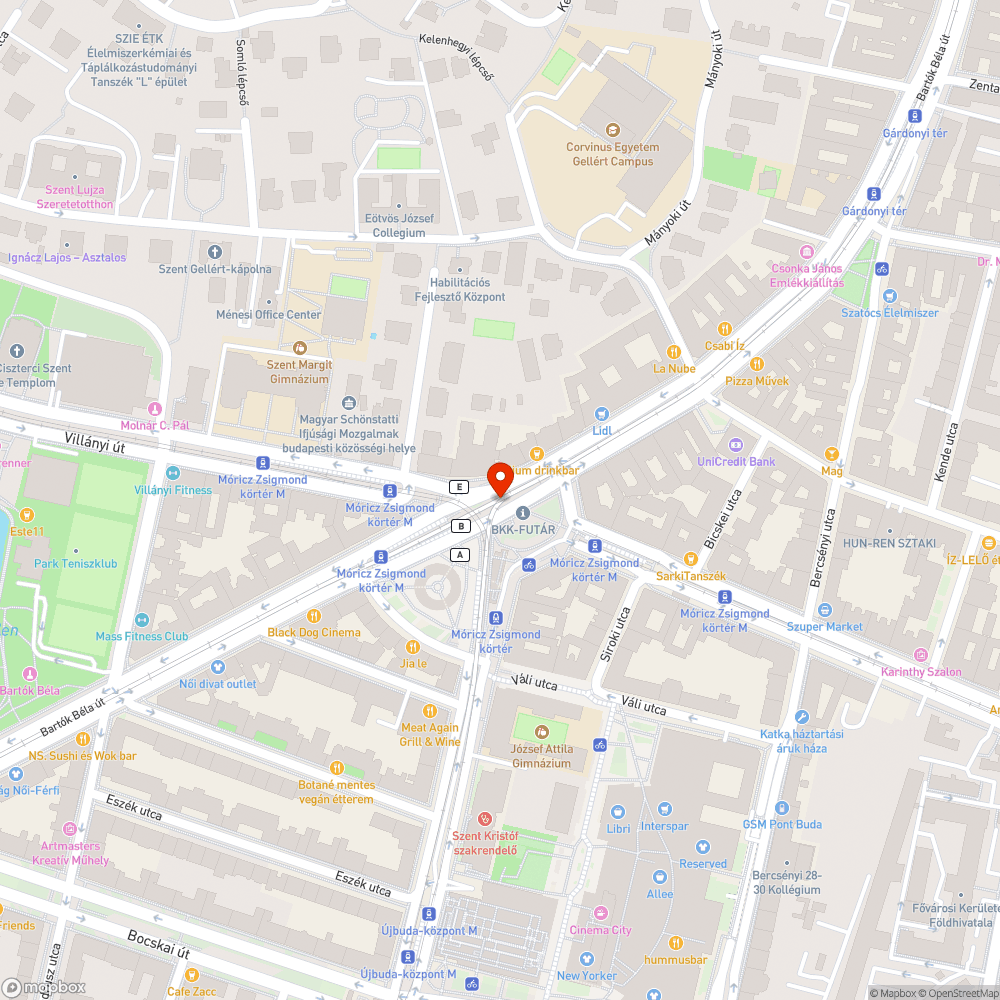 Graffiti és matrica bejelentés helye