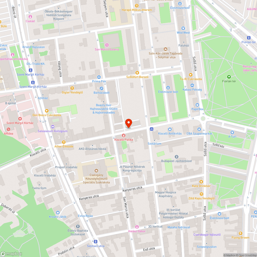 Szemét és levélhegyek bejelentés helye