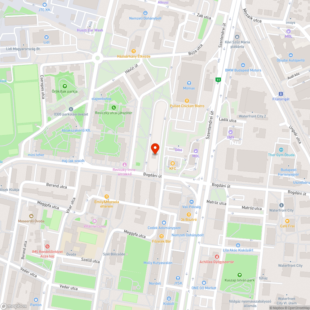 Elkopott tábla bejelentés helye